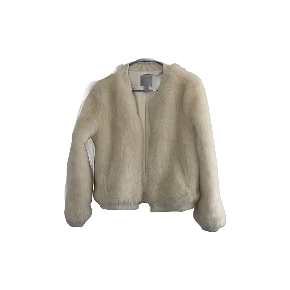 NWOT faux fur bomber